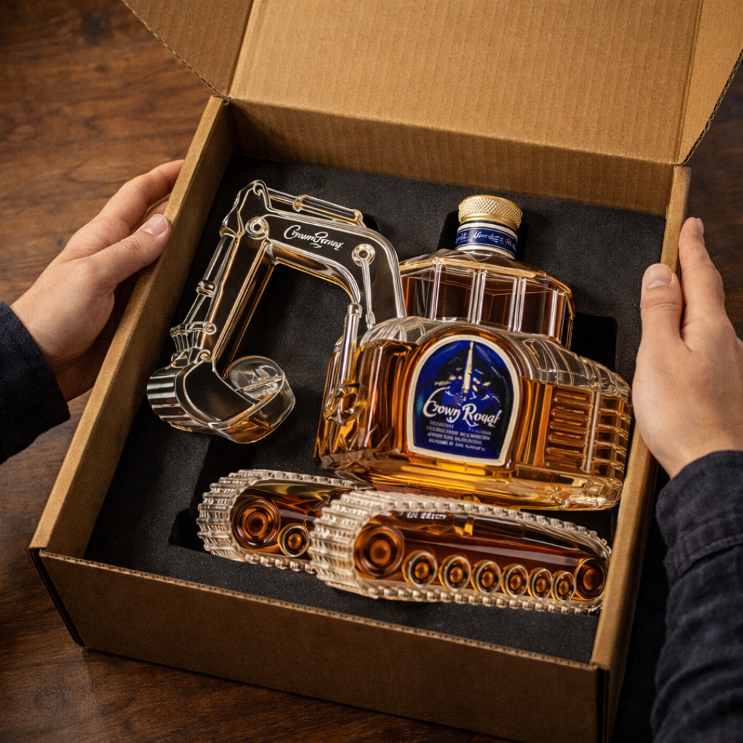 Mia Ottawa - Excavator Whiskey Bottle