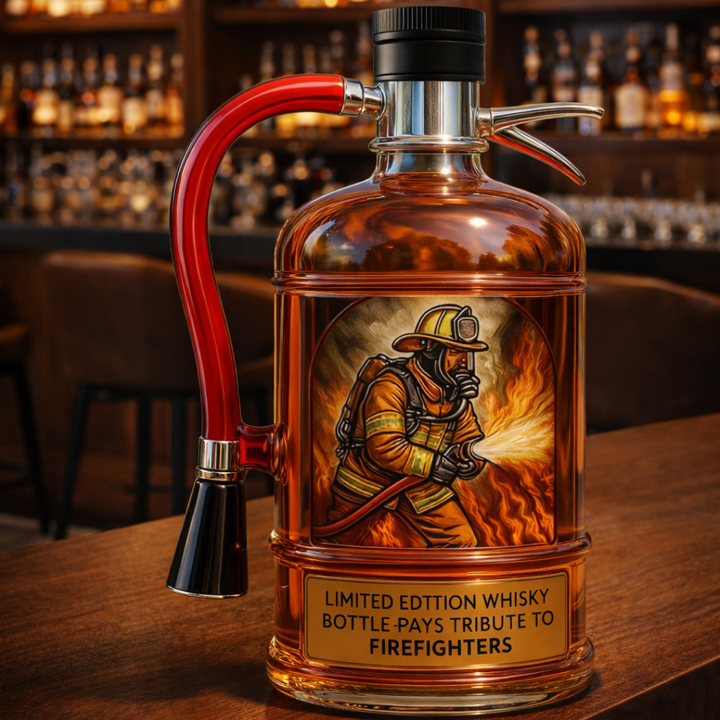 Mia Ottawa - Fire Extinguisher Shaped Whisky Bottle