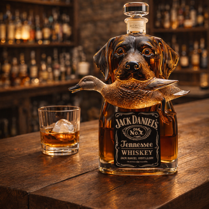Mia Ottawa - Wild Duck Whisky Flask