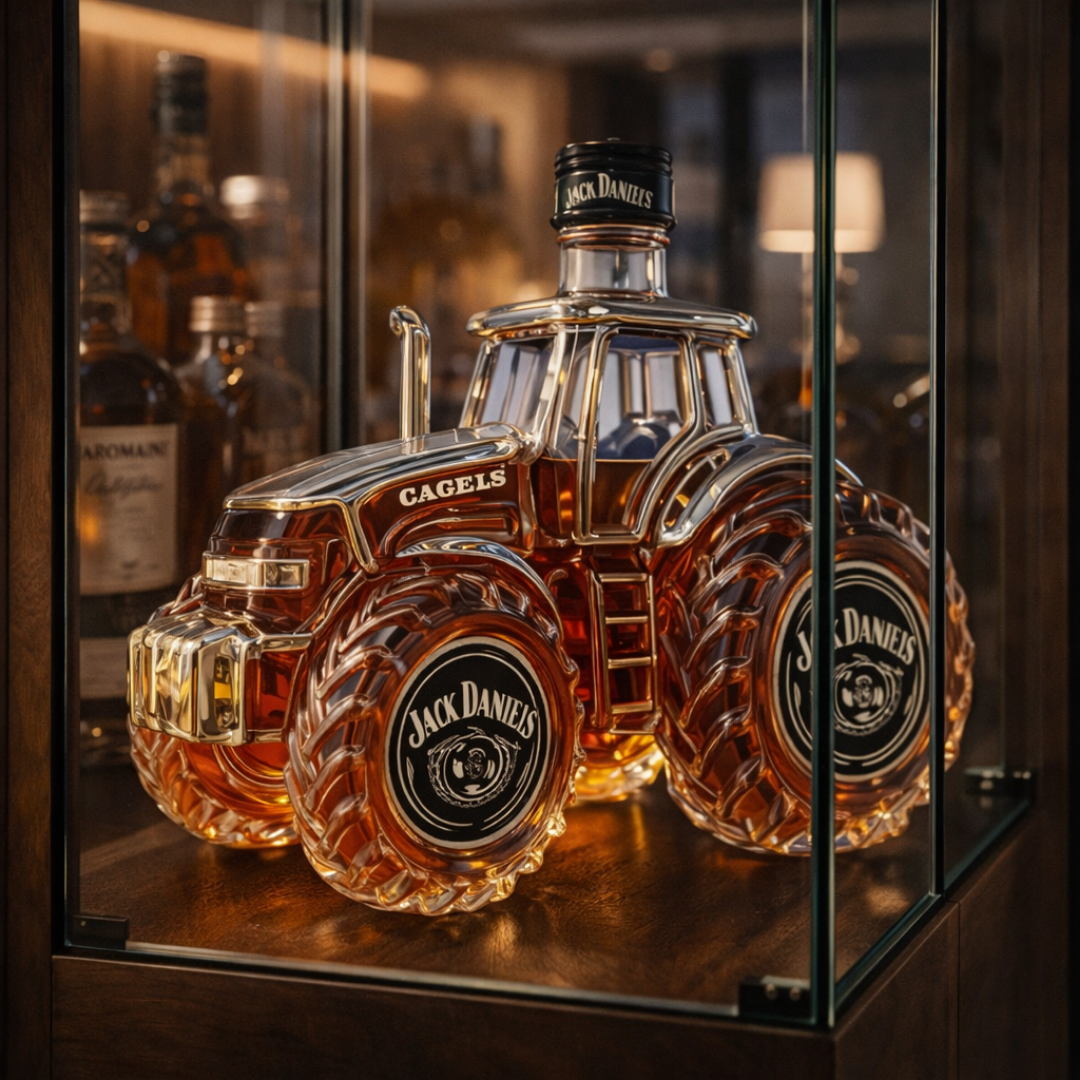 Mia Ottawa - Tractor-Shaped Whisky Bottle