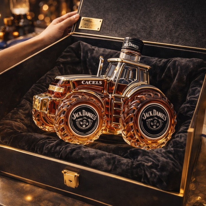Mia Ottawa - Tractor-Shaped Whisky Bottle