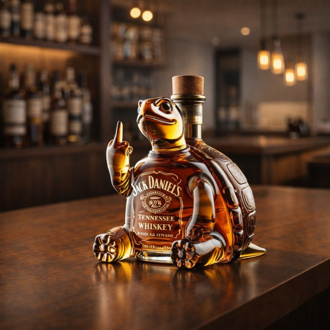 Mia Ottawa - Turtle Shaped Whiskey Flask