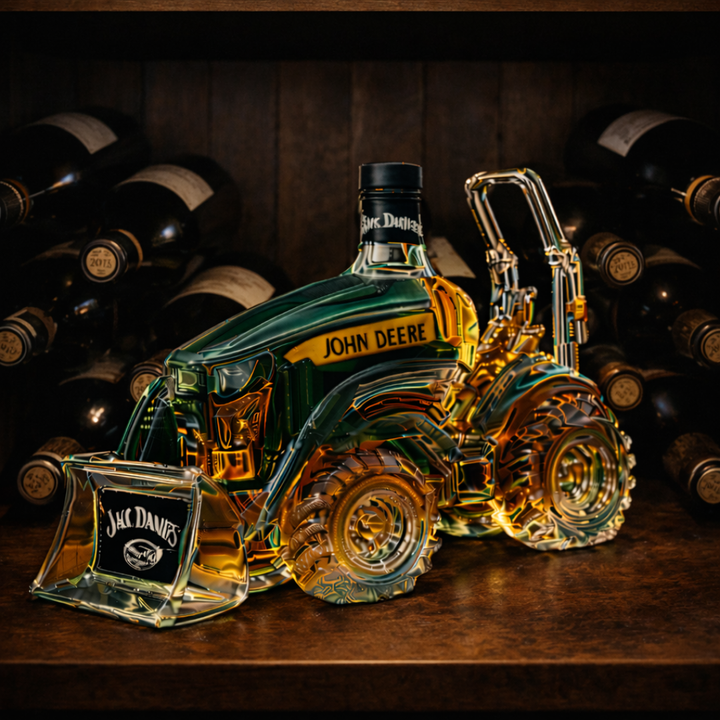 Mia Ottawa - Tractor-Design Whisky Flask