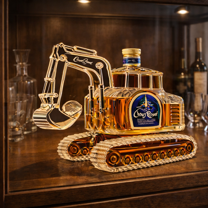 Mia Ottawa - Excavator Whiskey Bottle
