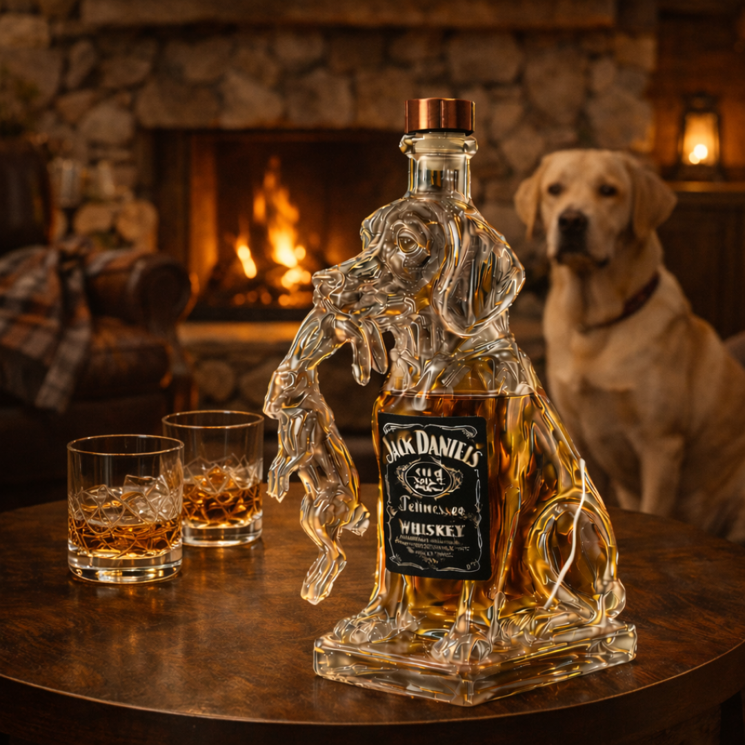 Mia Ottawa - Dog-Themed Whisky Flask