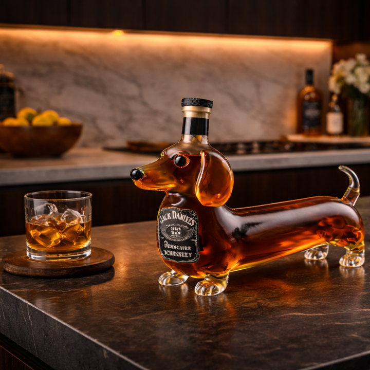 Mia Ottawa - Creative Dachshund Whisky Flask