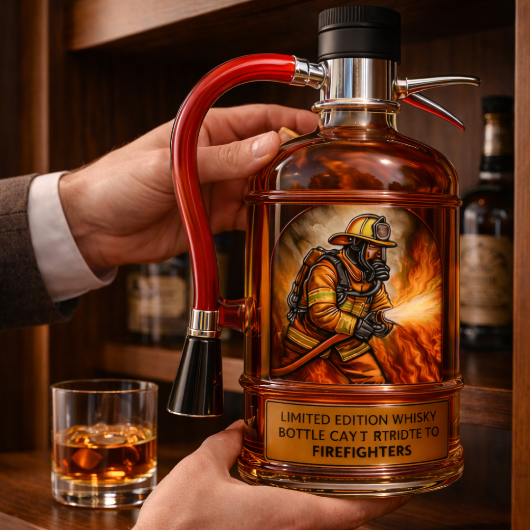 Mia Ottawa - Fire Extinguisher Shaped Whisky Bottle