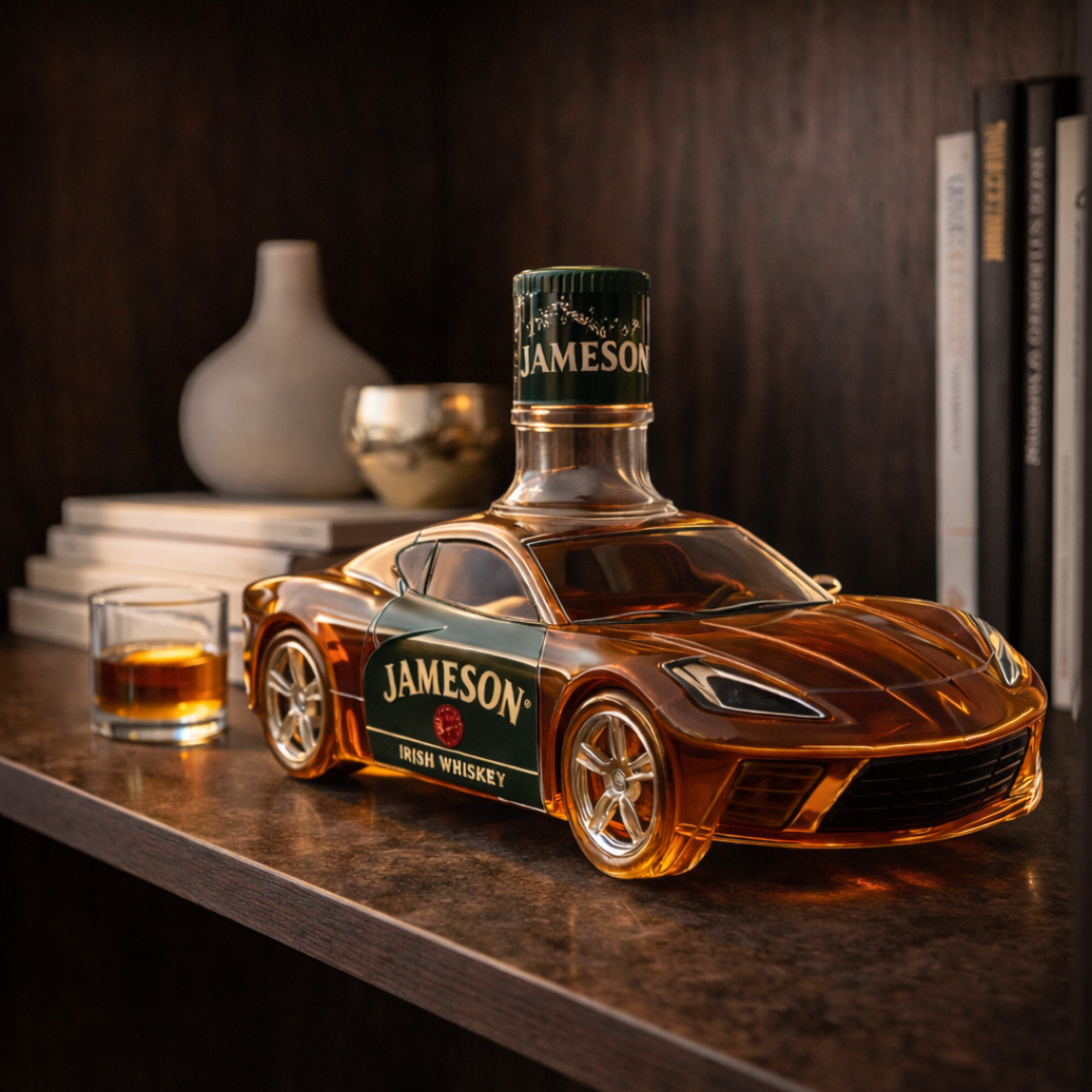 Mia Ottawa - Corvette Model Whisky Flask