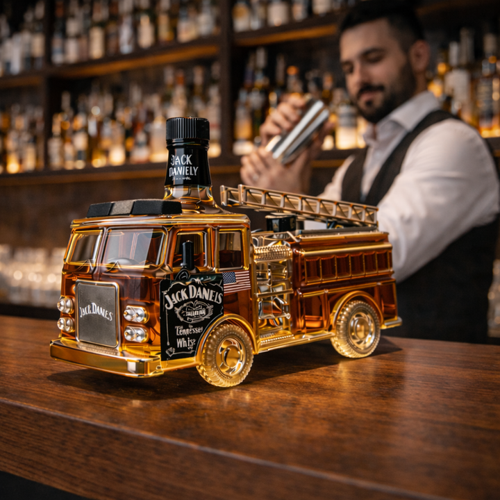 Mia Ottawa - Fire Truck Tribute Whisky Flask