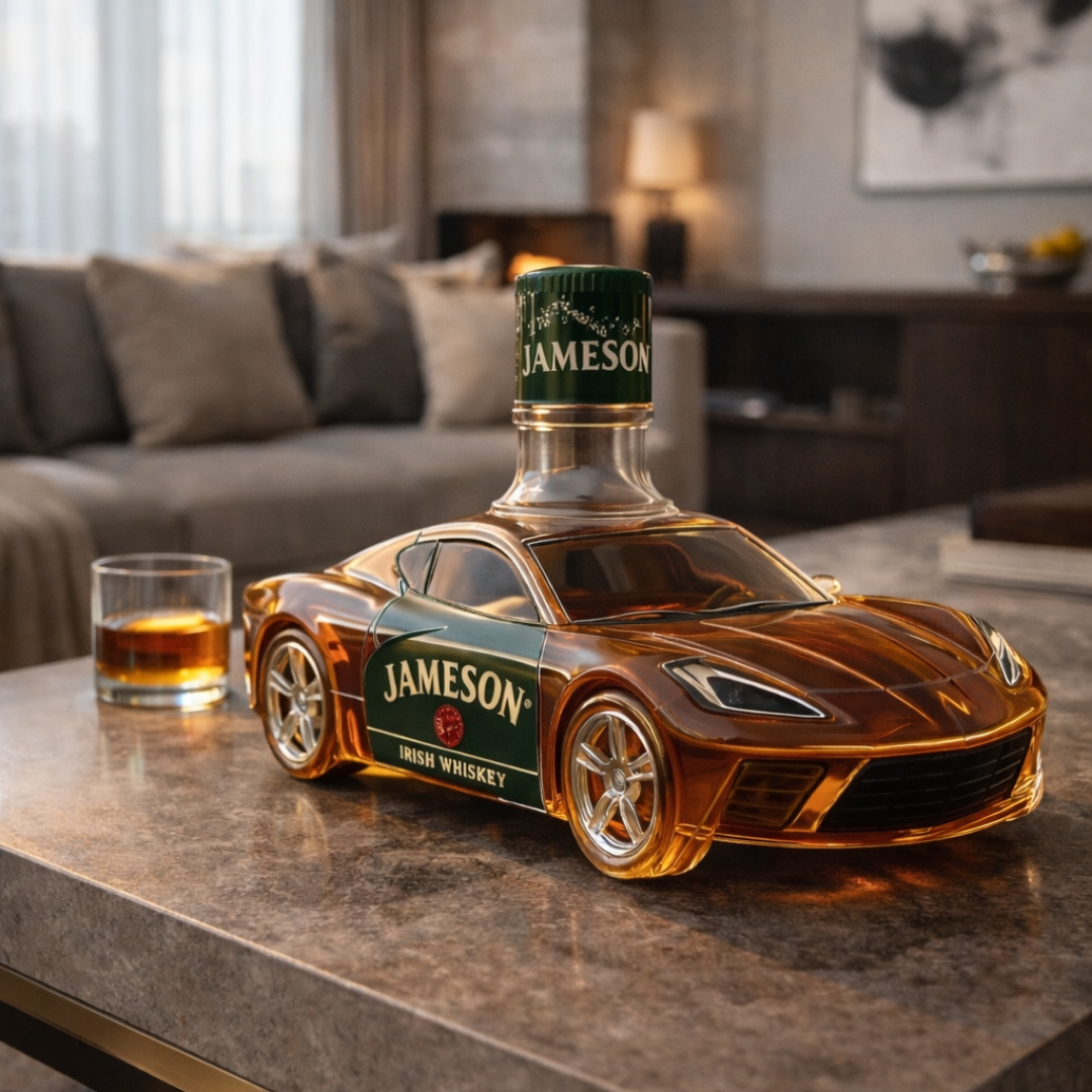 Mia Ottawa - Corvette Model Whisky Flask