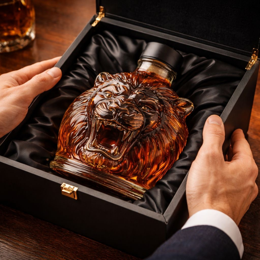 Mia Ottawa - Lion Head Whisky Decanter