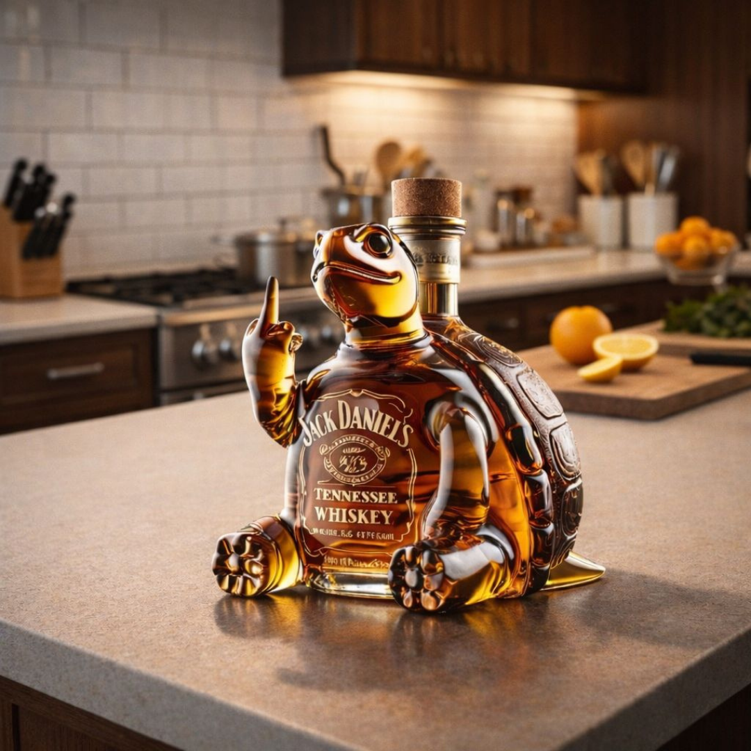 Mia Ottawa - Turtle Shaped Whiskey Flask