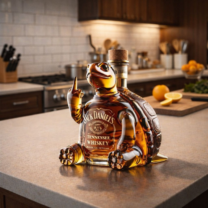 Mia Ottawa - Turtle Shaped Whiskey Flask