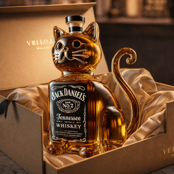 Mia Ottawa - Whiskey Cat Decorative Bottle