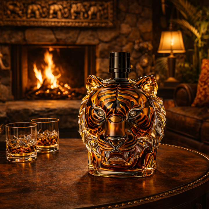 Mia Ottawa - Tiger Whisky Flask