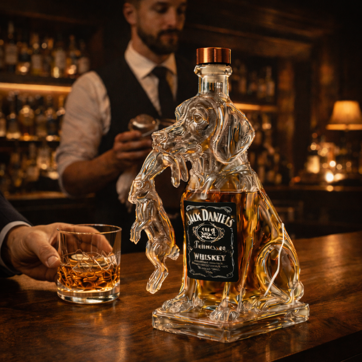 Mia Ottawa - Dog-Themed Whisky Flask