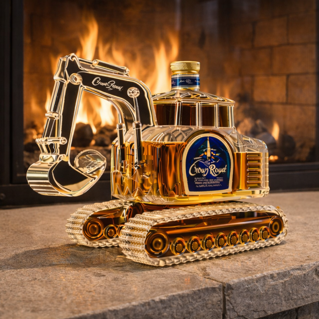 Mia Ottawa - Excavator Whiskey Bottle