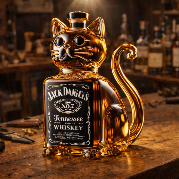 Mia Ottawa - Whiskey Cat Decorative Bottle