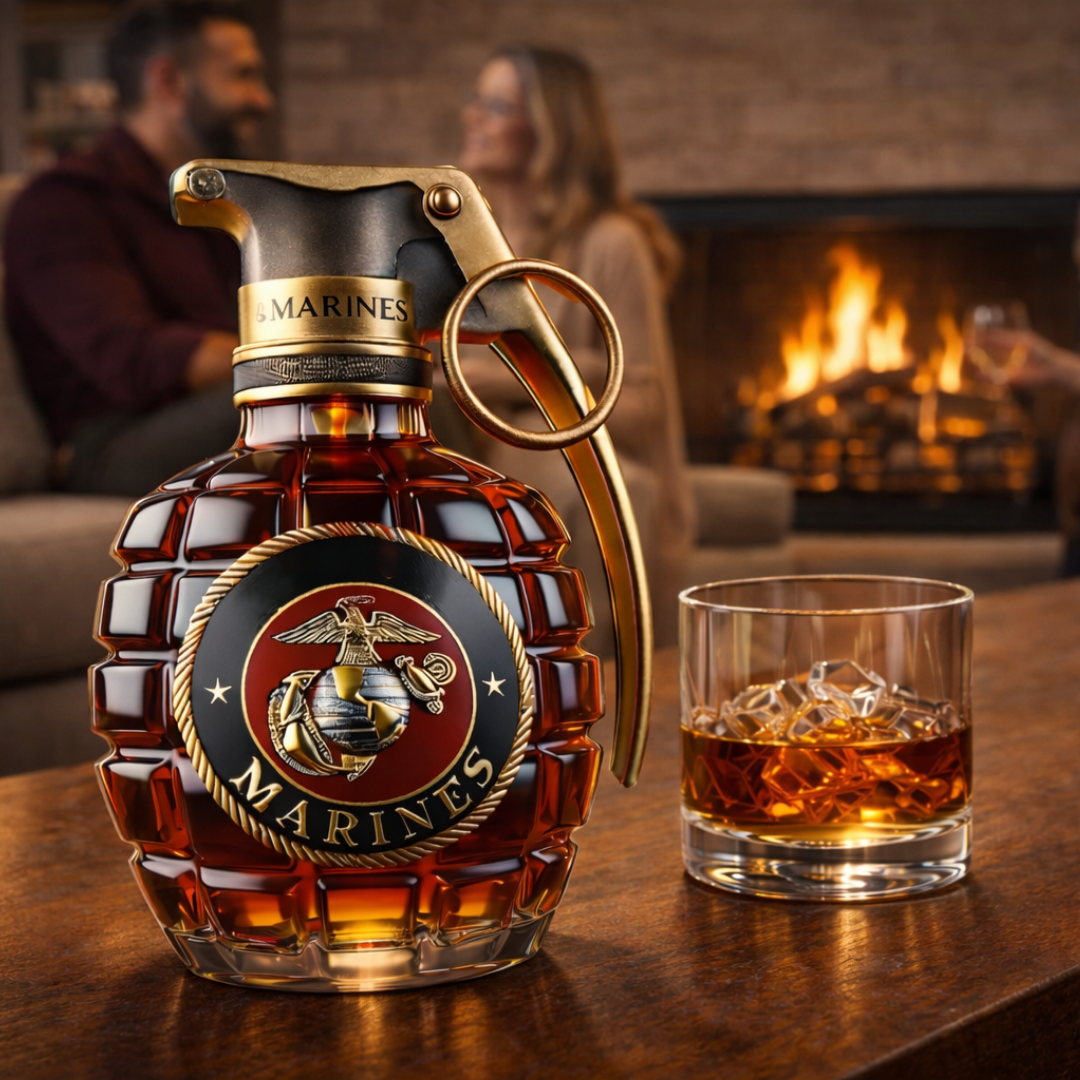 Mia Ottawa - Granate Whisky Flask