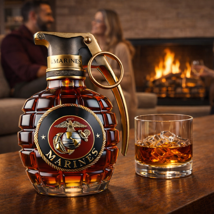 Mia Ottawa - Granate Whisky Flask
