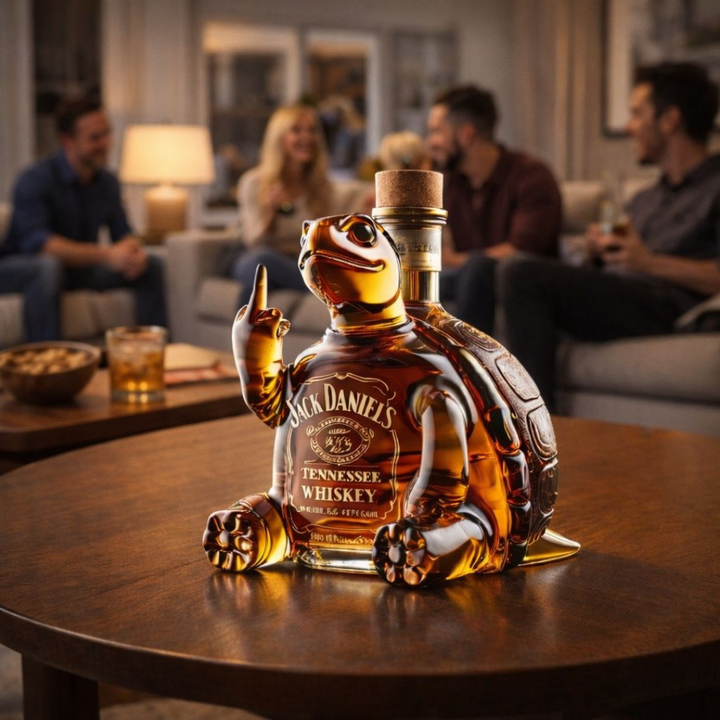 Mia Ottawa - Turtle Shaped Whiskey Flask