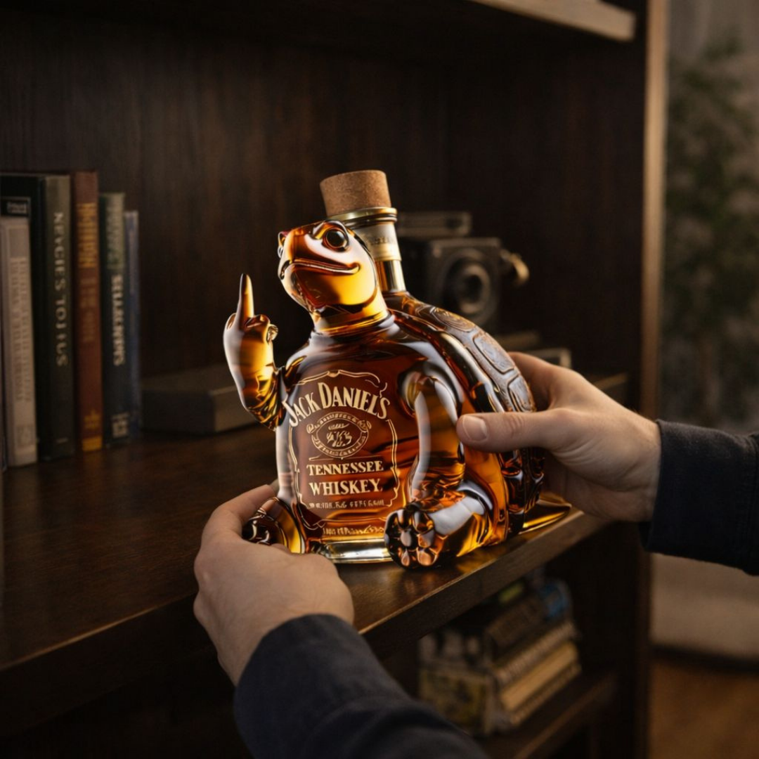 Mia Ottawa - Turtle Shaped Whiskey Flask