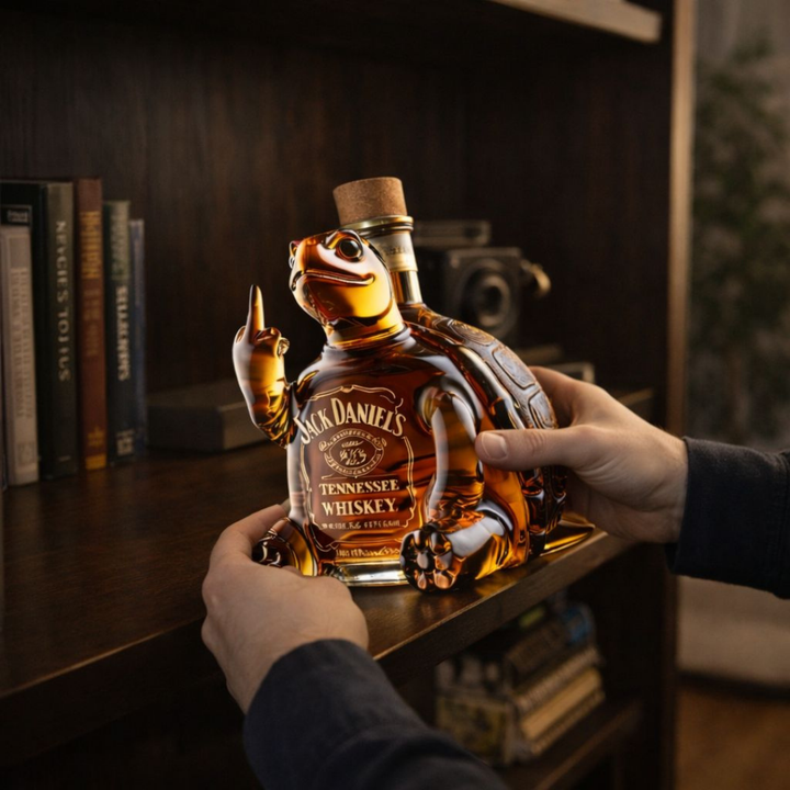 Mia Ottawa - Turtle Shaped Whiskey Flask
