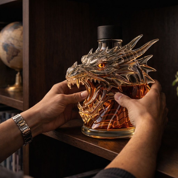 Mia Ottawa - Dragon Head Whisky Flask