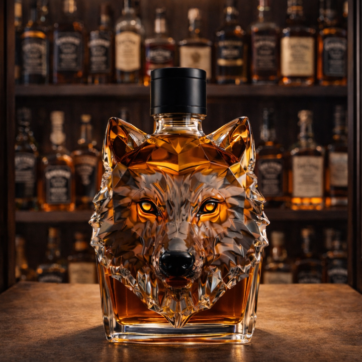 Mia Ottawa - Wolf Head Whisky Decanter