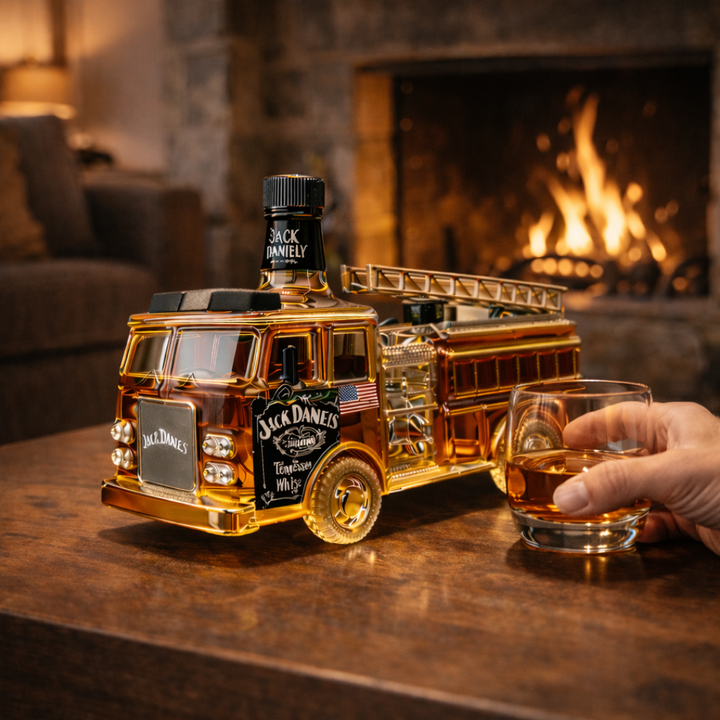 Mia Ottawa - Fire Truck Tribute Whisky Flask