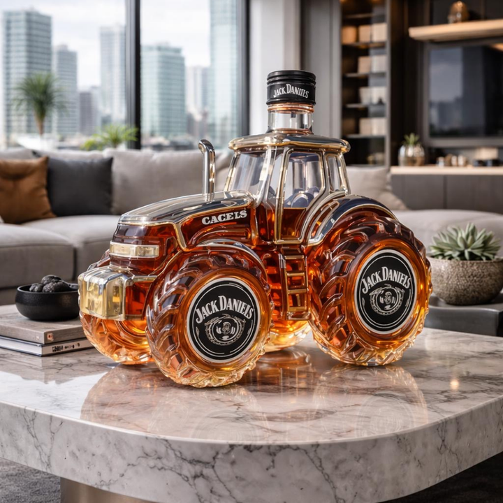 Mia Ottawa - Tractor-Shaped Whisky Bottle