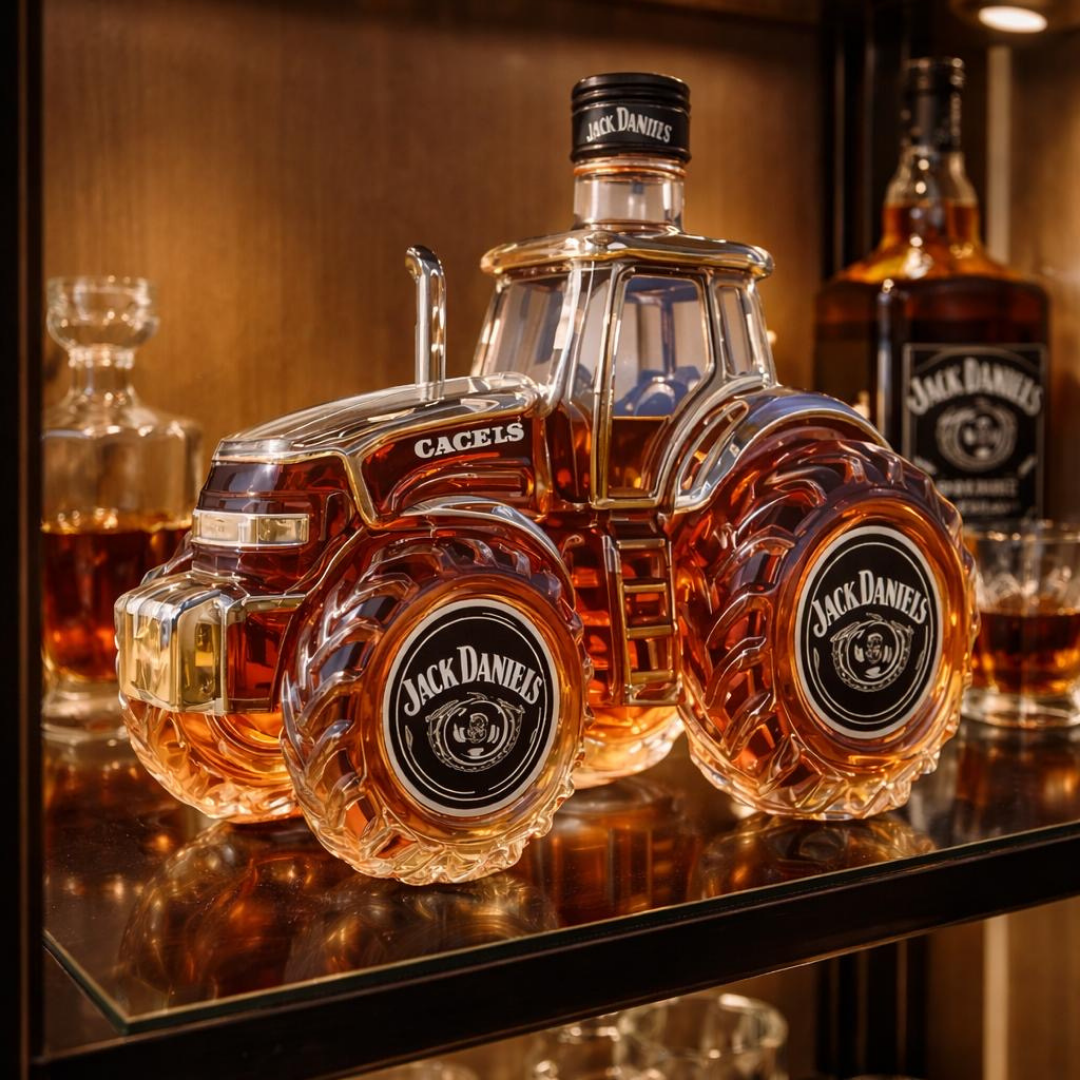 Mia Ottawa - Tractor-Shaped Whisky Bottle