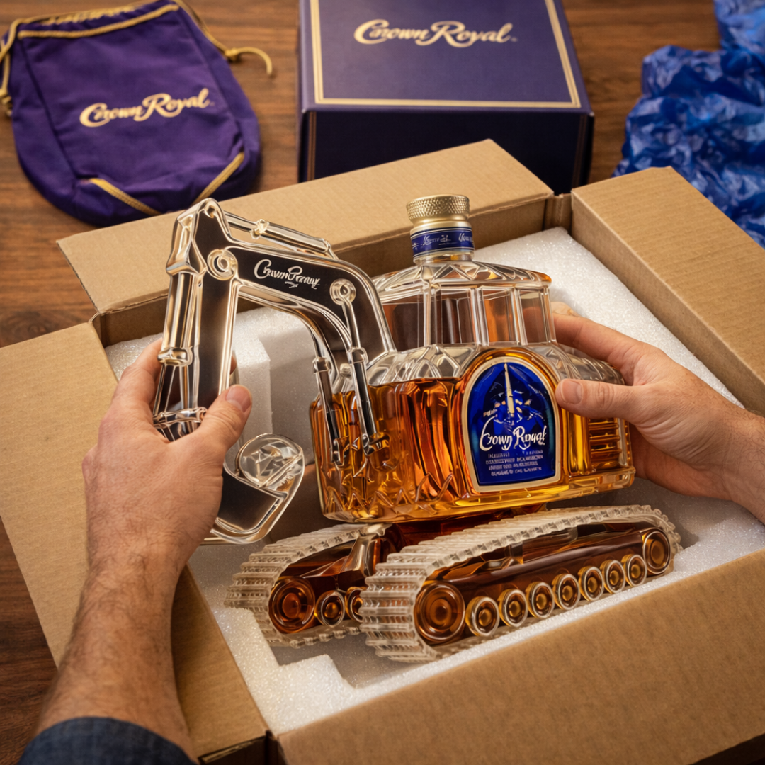 Mia Ottawa - Excavator Whiskey Bottle