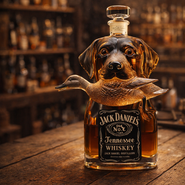 Mia Ottawa - Wild Duck Whisky Flask