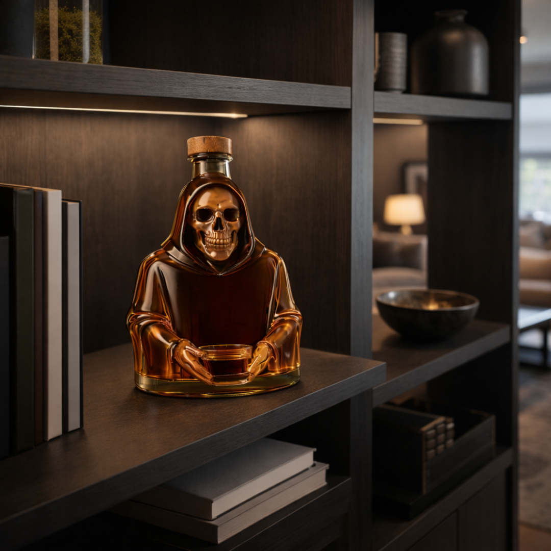 Mia Ottawa - Skeleton Whisky Flask