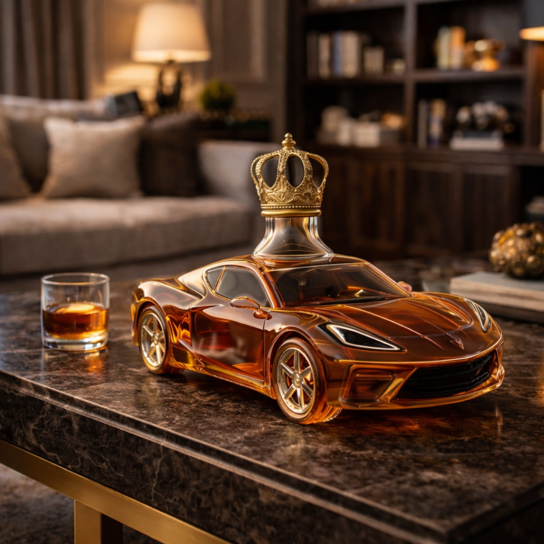Mia Ottawa - Corvette Model Whisky Flask