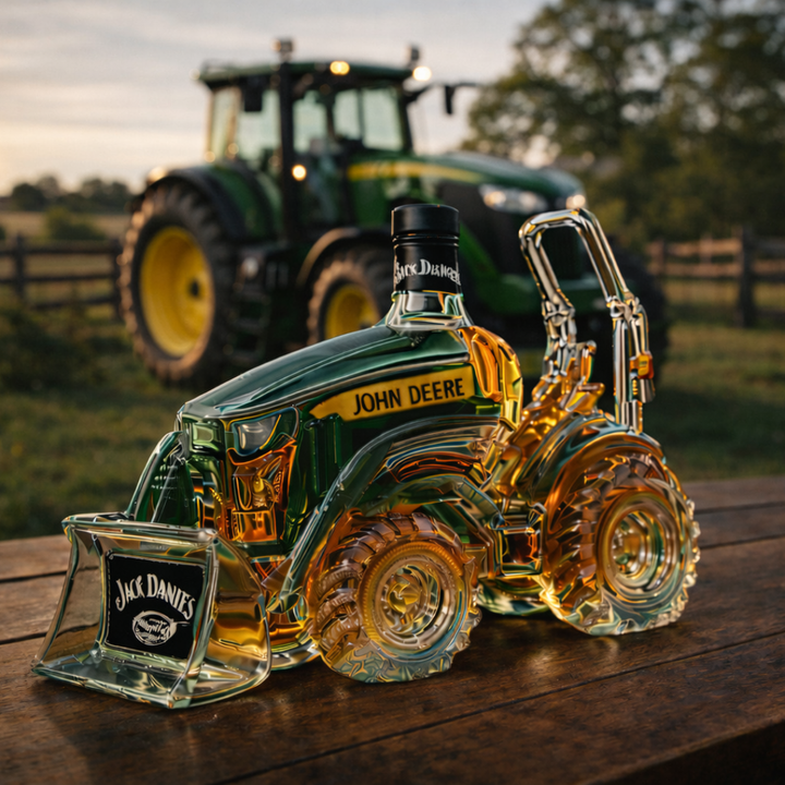 Mia Ottawa - Tractor-Design Whisky Flask
