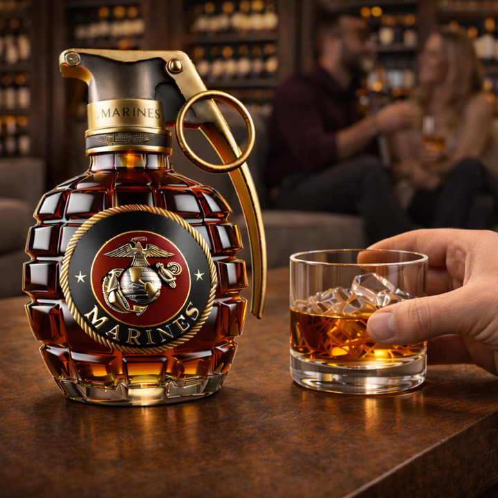 Mia Ottawa - Granate Whisky Flask