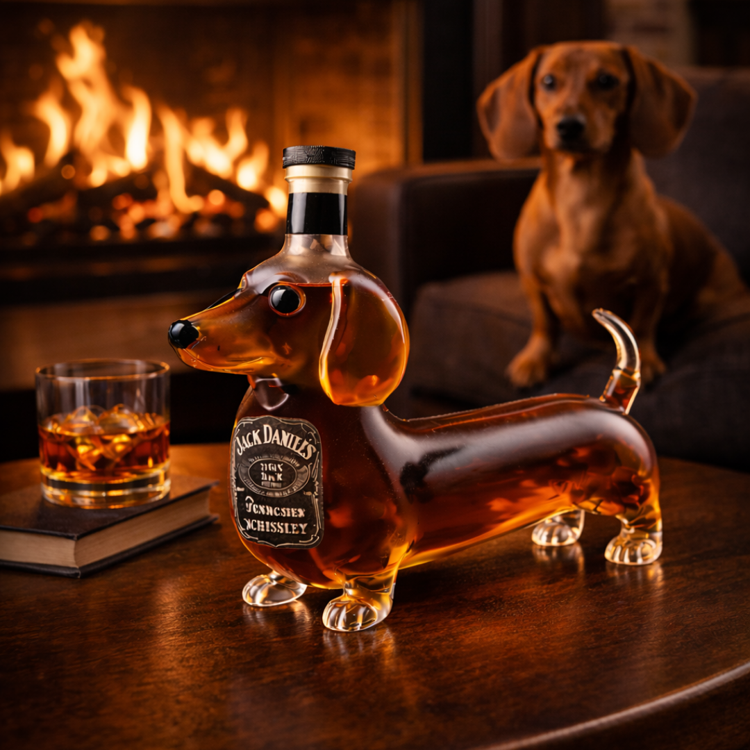 Mia Ottawa - Creative Dachshund Whisky Flask