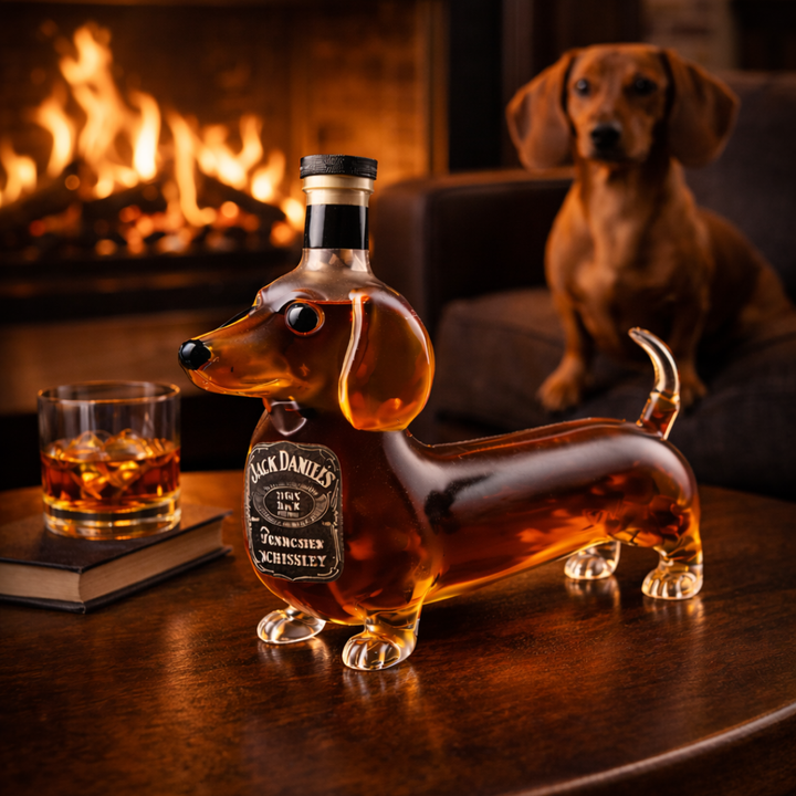 Mia Ottawa - Creative Dachshund Whisky Flask