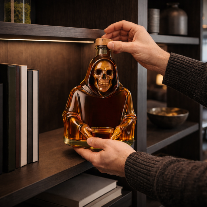 Mia Ottawa - Skeleton Whisky Flask