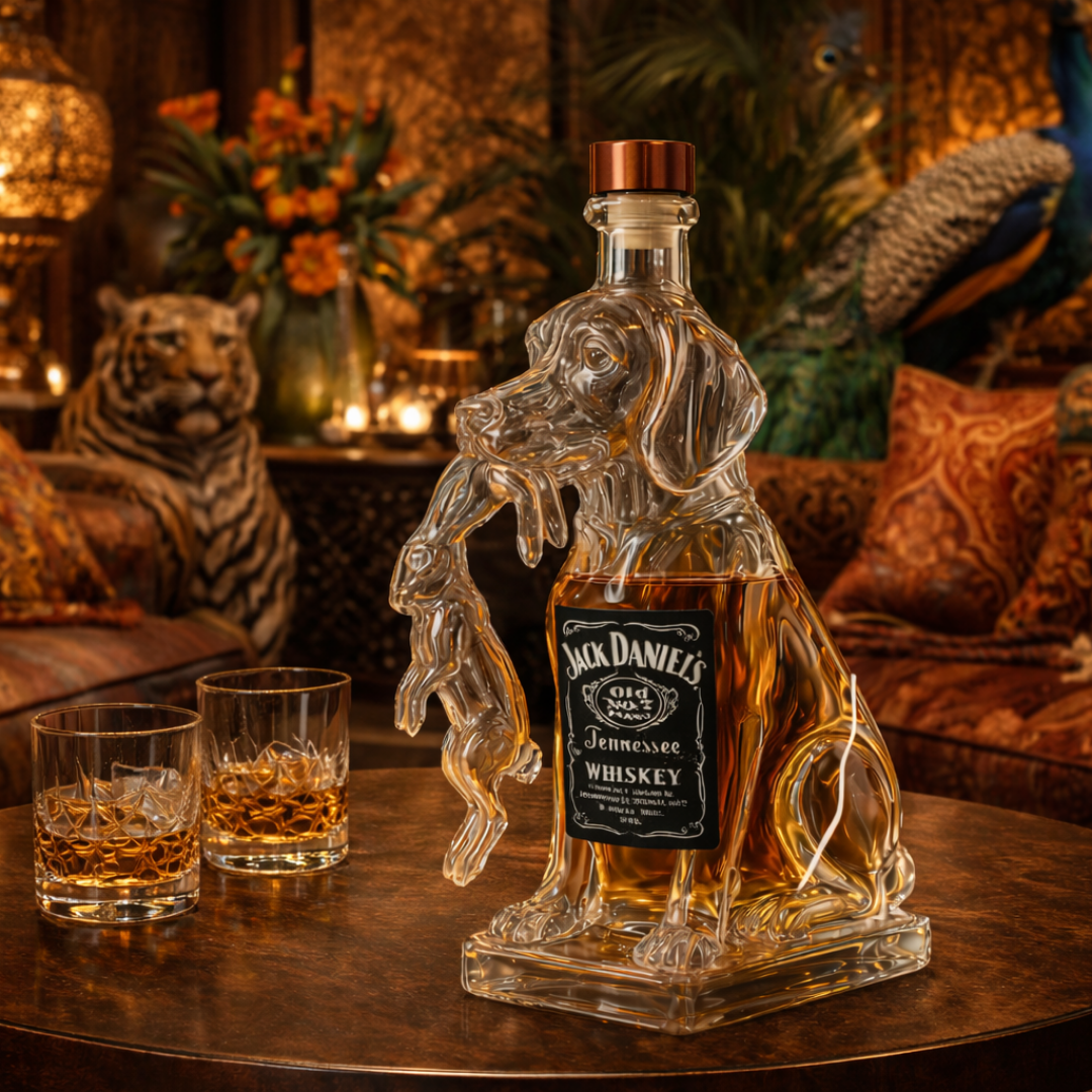 Mia Ottawa - Dog-Themed Whisky Flask