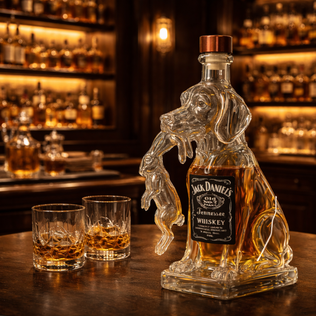 Mia Ottawa - Dog-Themed Whisky Flask