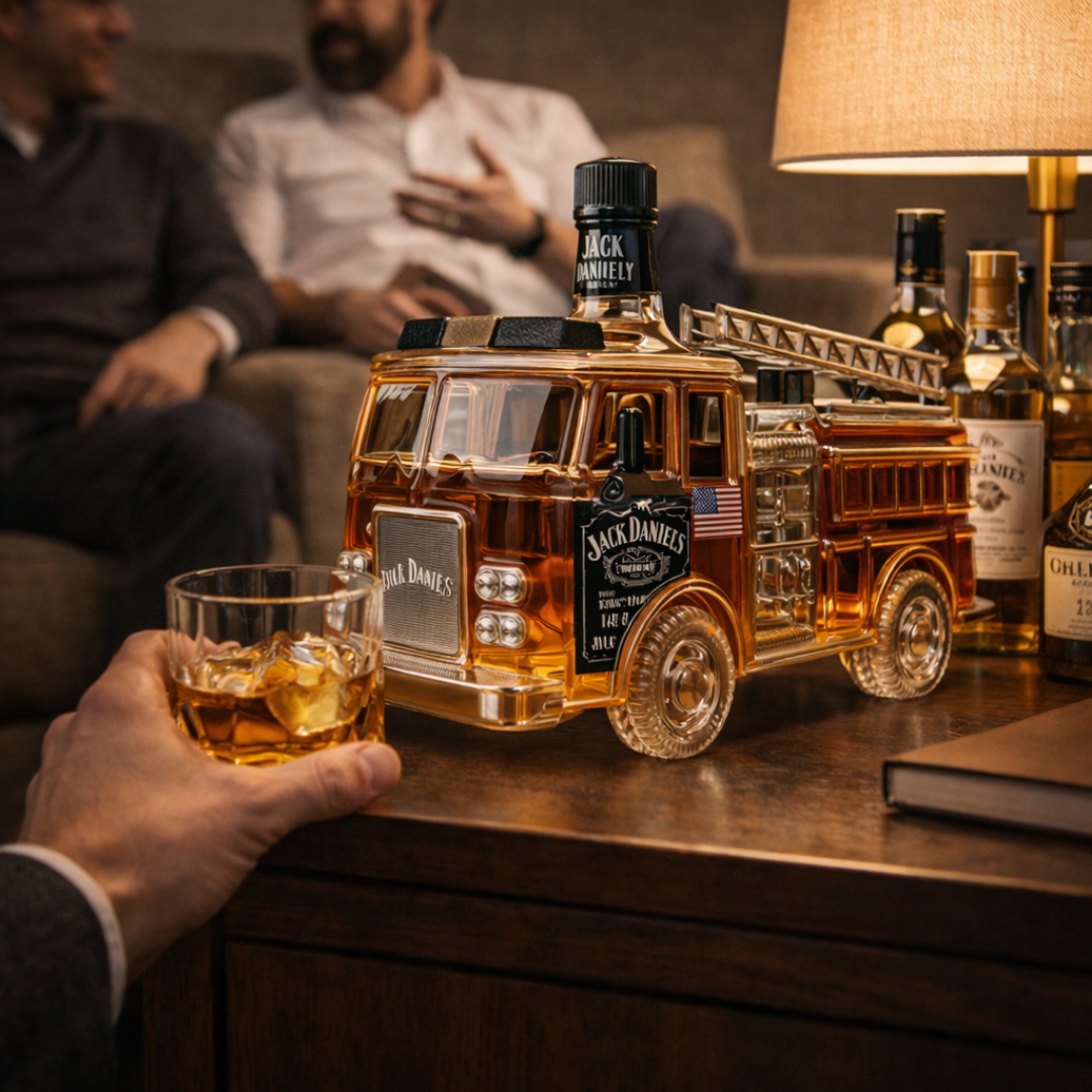 Mia Ottawa - Fire Truck Tribute Whisky Flask