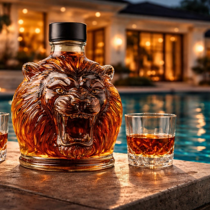 Mia Ottawa - Lion Head Whisky Decanter