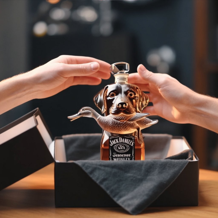 Mia Ottawa - Wild Duck Whisky Flask
