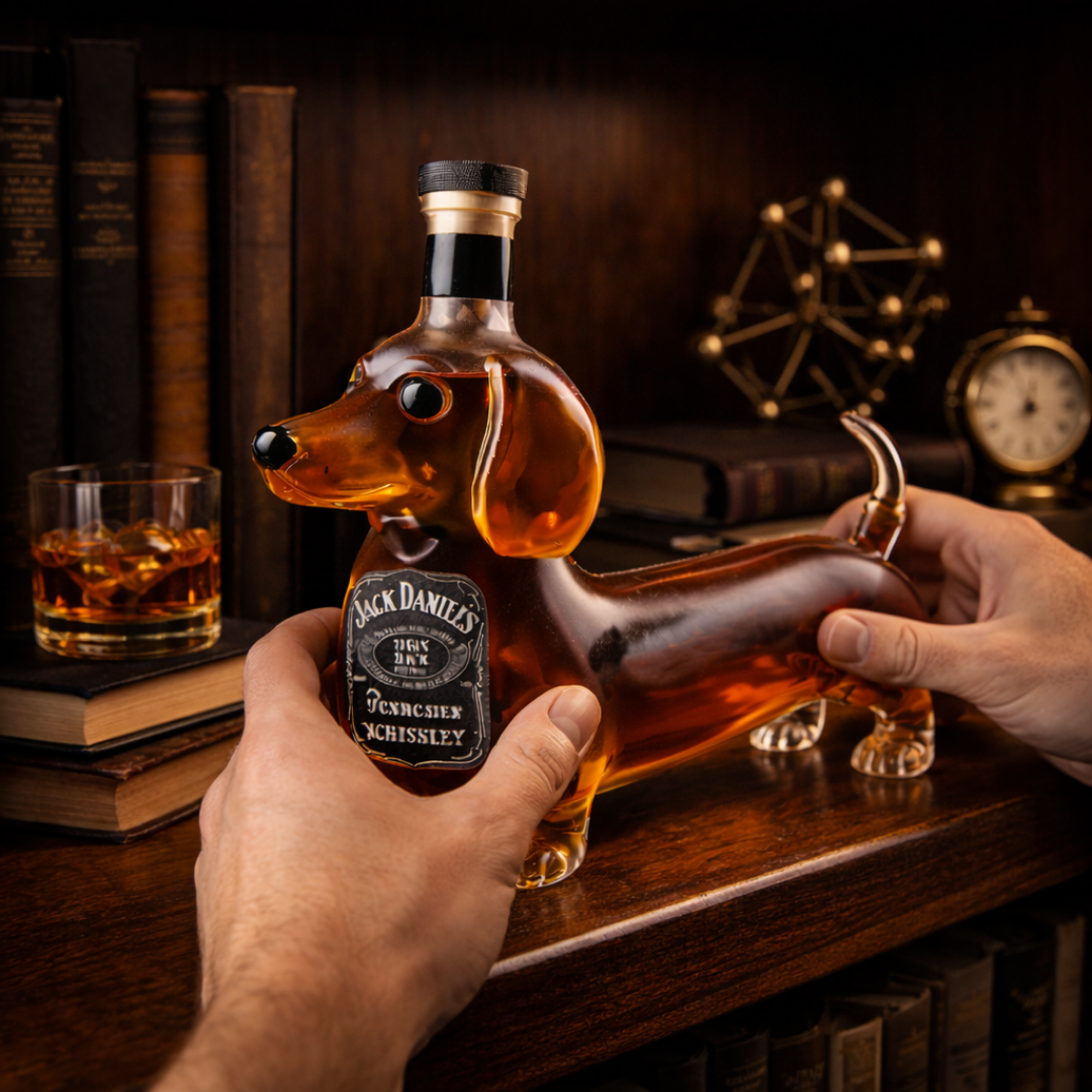 Mia Ottawa - Creative Dachshund Whisky Flask