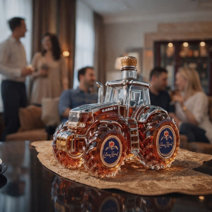 Mia Ottawa - Tractor-Shaped Whisky Bottle