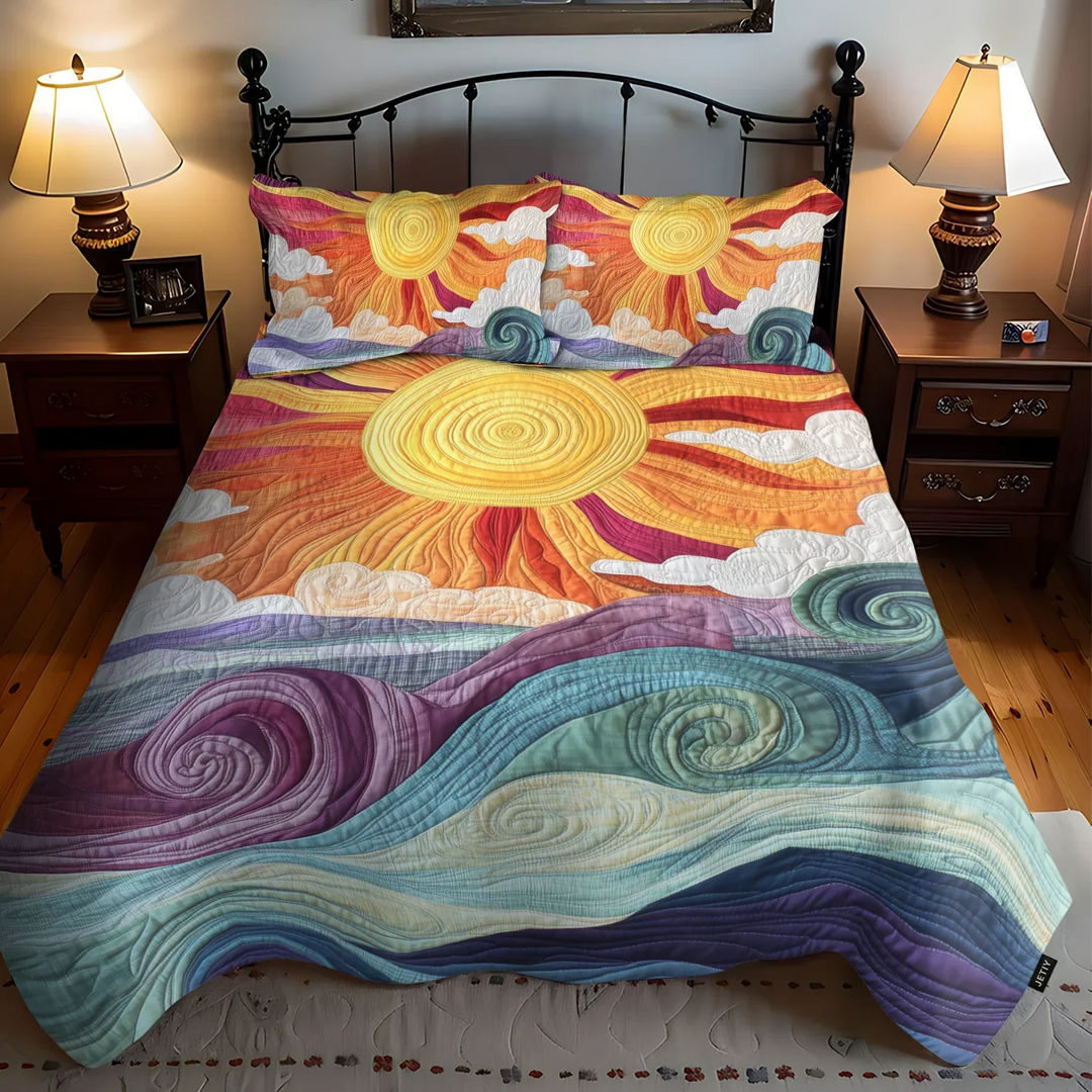 Mia Ottawa - 3-Piece Quilted Bedding Set