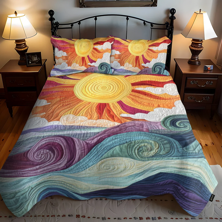 Mia Ottawa - 3-Piece Quilted Bedding Set